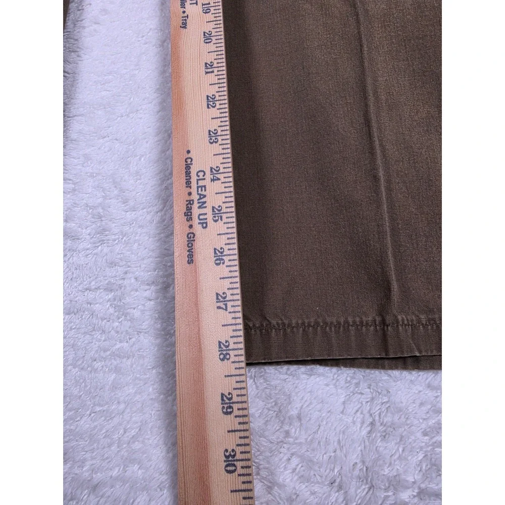 Polo Ralph Lauren Shield Classic Golf Pant Mens 32x32 Brown Pleated 1316673GP
